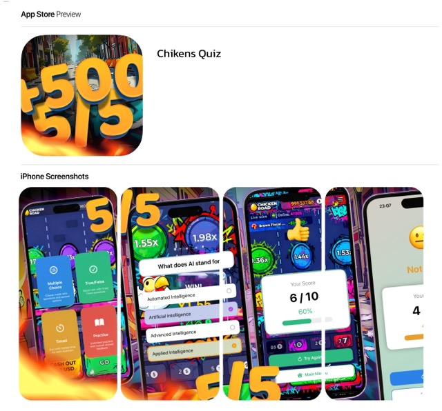 Chicken Road $2,500 preview 3